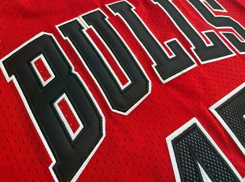 Men's Michael Jordan Red Retro Classic Team Jersey