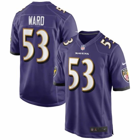 Men's Jihad Ward Purple Player Limited Team Jersey