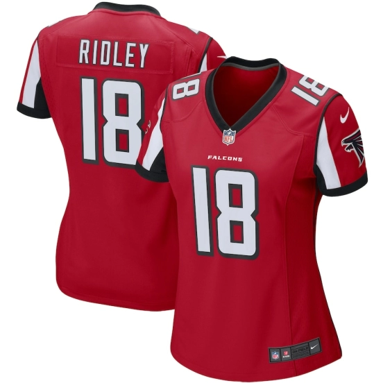Women's Calvin Ridley Red Player Limited Team Jersey