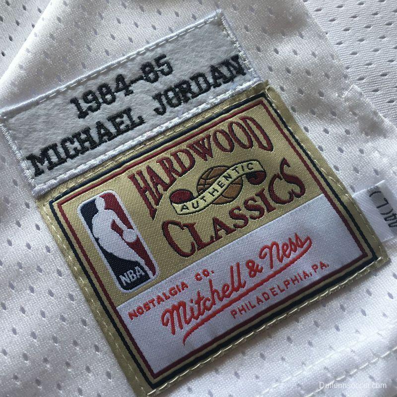 Men's Michael Jordan White Retro Classic Team Jersey
