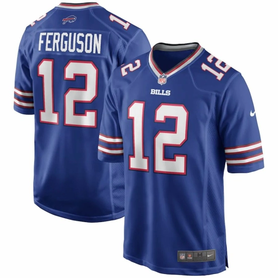 Men's Joe Ferguson Royal Retired Player Limited Team Jersey