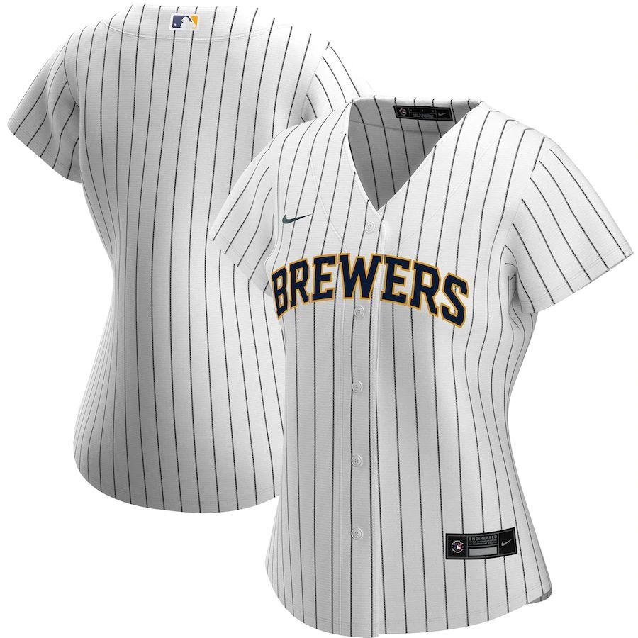 Women's White&amp;Navy Alternate 2020 Team Jersey