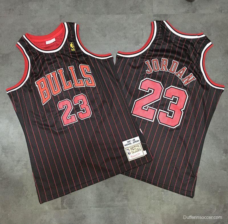 Men's Michael Jordan Black Retro Classic Team Jersey