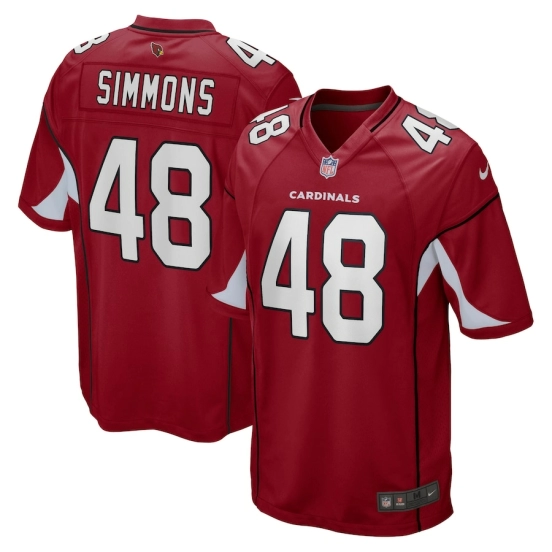 Men's Isaiah Simmons Cardinal 2020 Draft First Round Pick Player Limited Team Jersey
