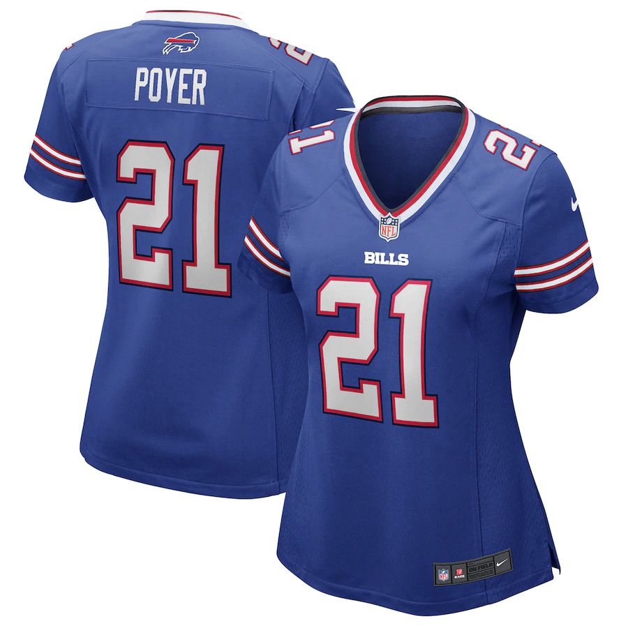 Women's Jordan Poyer Royal Player Limited Team Jersey