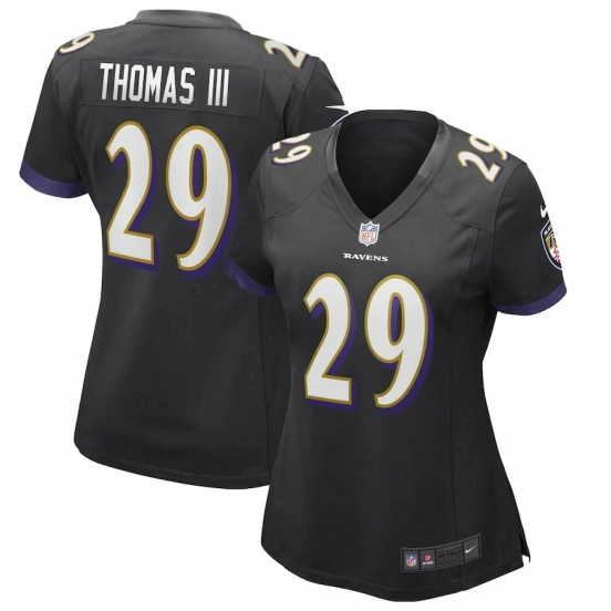 Women's Earl Thomas Black Player Limited Team Jersey