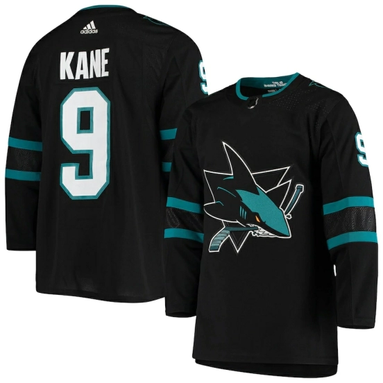 Men's Evander Kane Black Alternate Team Jersey