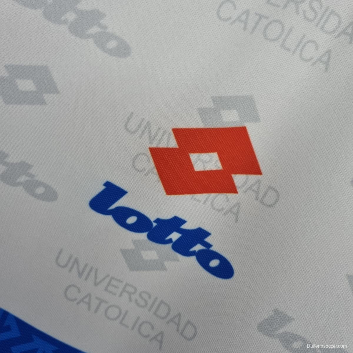 Retro 1996 Deportivo Universidad Católica Third away Soccer Jersey