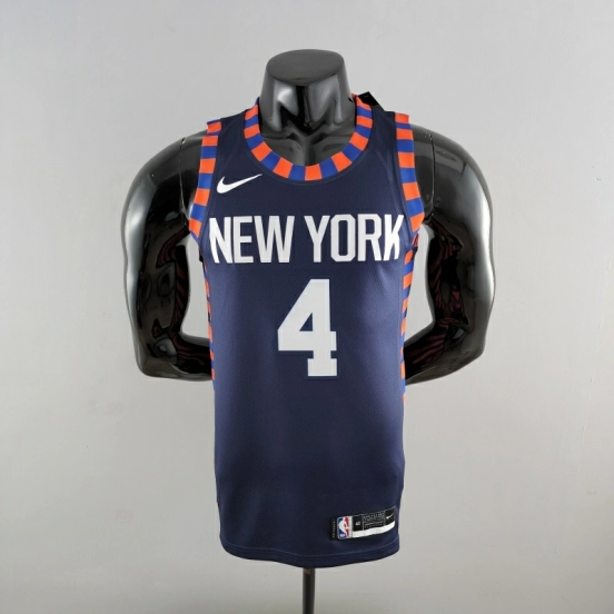 New York Knicks ROSE #4 Striped NBA Jersey