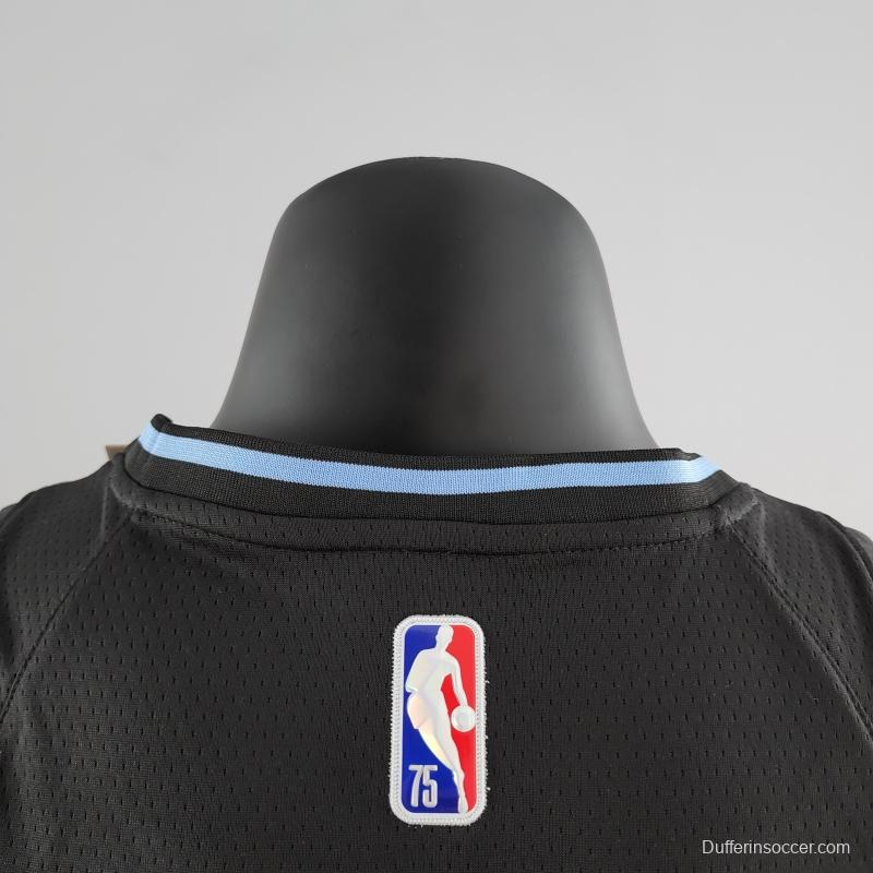MORANT#12 Memphis Grizzlies Honor Edition Black NBA Jersey