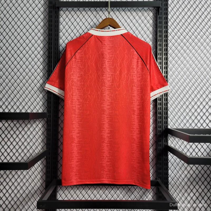 Retro 90/92 Manchester United Home Jersey