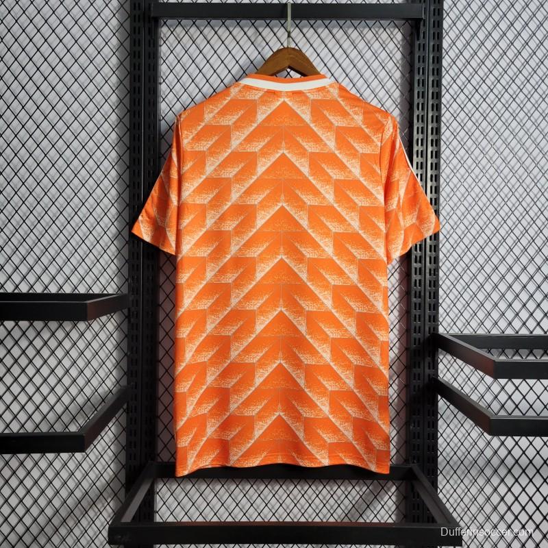 Retro 1988 Netherlands Home Jersey