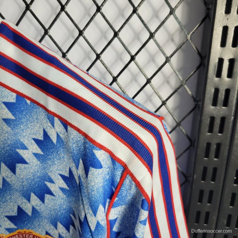 Retro 90/92 Manchester United Away Jersey