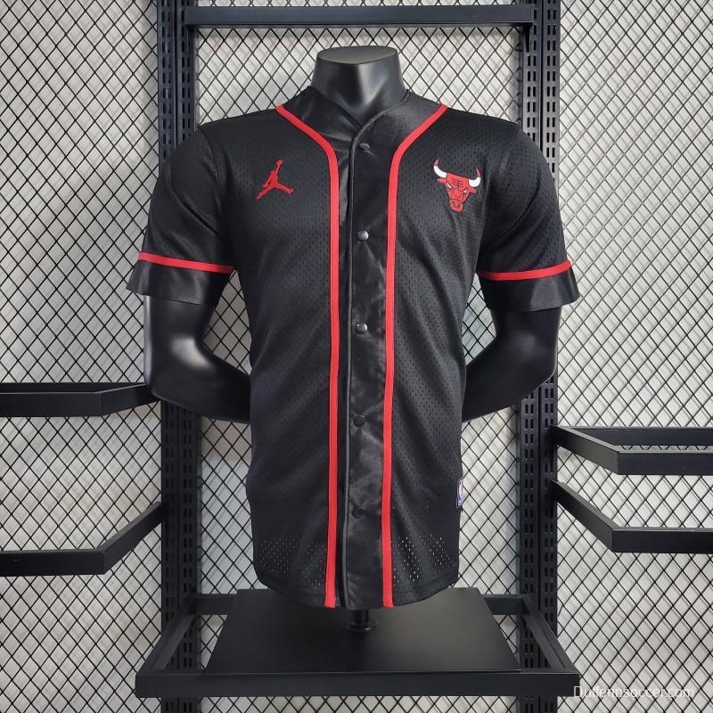 NBA Bull Stadium Black Jersey