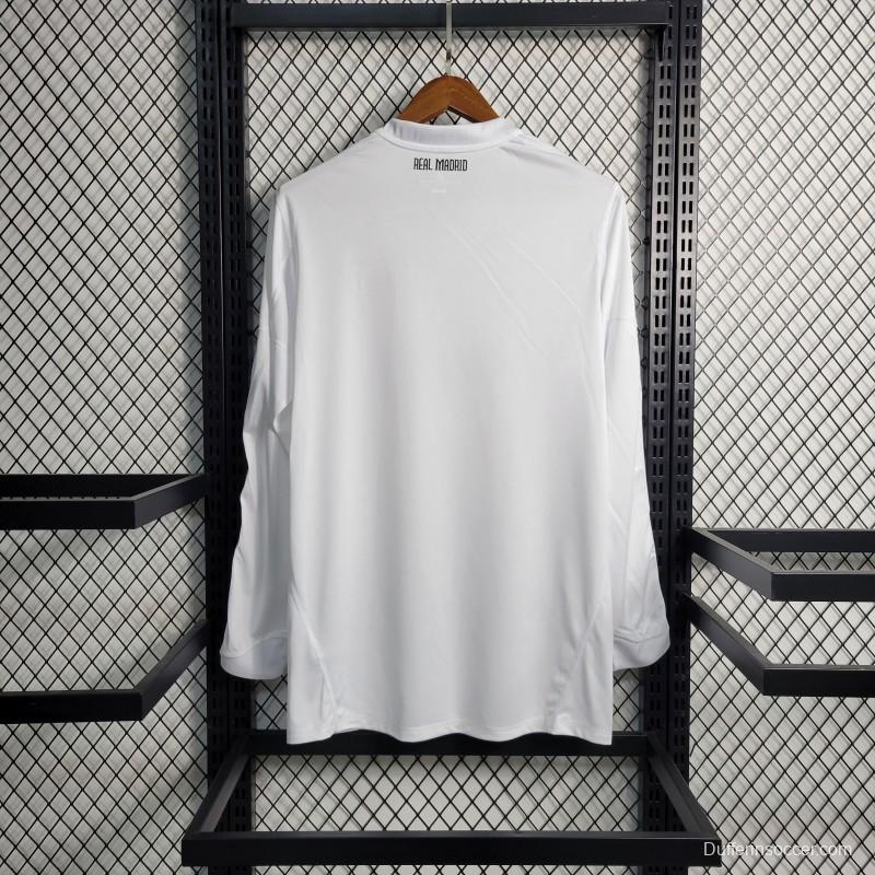 Retro Long Sleeve 10-11 Real Madrid Home Jersey