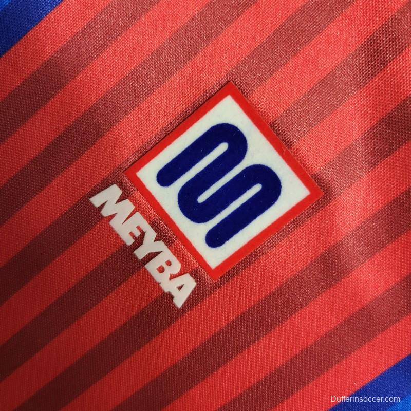 Retro 91/92 Barcelona Home Long Sleeve Jersey