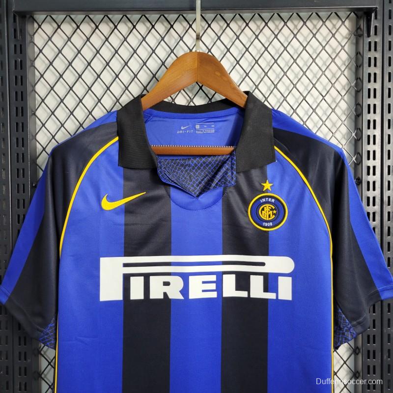 Retro 01-02 Inter Milan Home Jersey