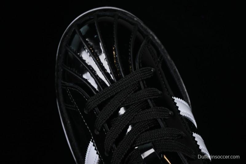 Adidas Clot x Superstar IH5953 Preppy Style Leather Sneakers with Shell Toe - IH5953