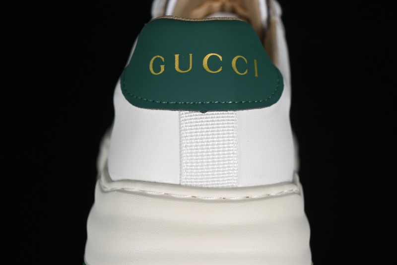 Gucci Chunky B Screener GG Sneakers Retro Style with Classic GG Canvas and Leather Trim - 9Y9209666