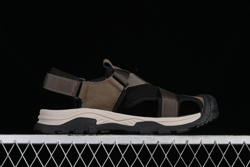 Ecco Offroad Series 2024 Summer New Casual Men's Sandals with Soft Leather Upper and Mesh - 63131501002