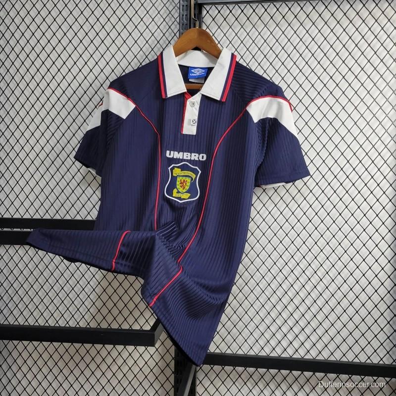 Retro 1996/98 Scotland Away Jersey