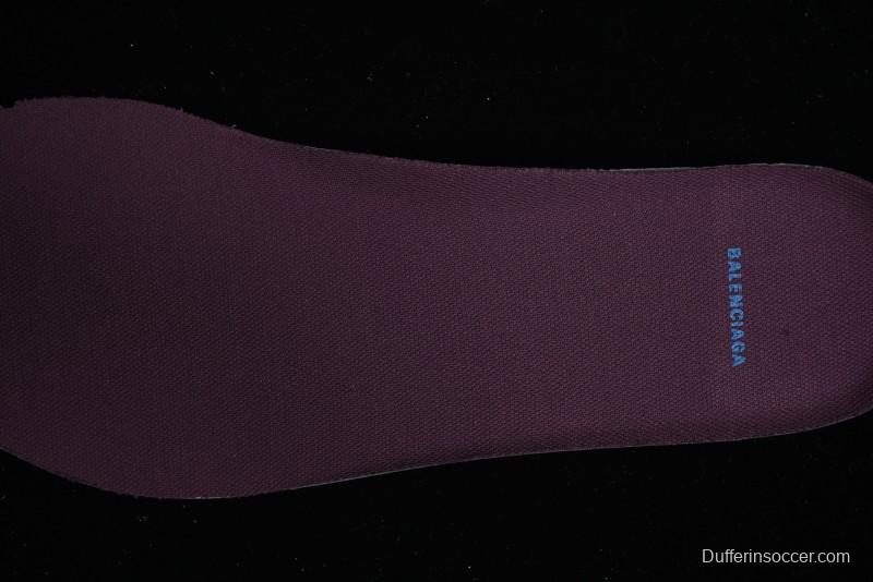 Balenciaga Phantom Sneaker 10th Generation Lace-Up Running Shoes with Transparent Heel Strap - W3XLL0525