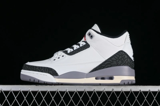 Nike Air Jordan 3 Retro Cement Grey Sneakers - CT8532-106