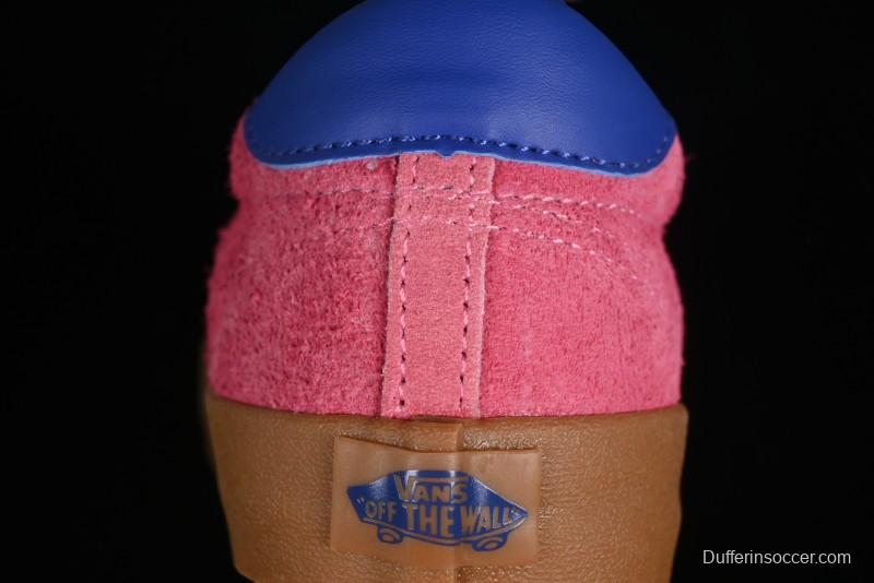 Vans Vault Og Sport Low Retro Suede Canvas Vulcanized Shoes in Dragon Fruit - VN000CQRCHL