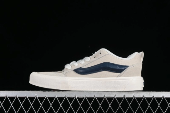 Vans Classics Knu Skool Retro Sneakers with Oversized Toe and Thickened Tongue - VN0009SXS009