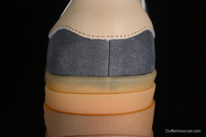 Adidas Originals Gazelle Bold IE0428 Low-Top Sneakers with Thick Sole for Casual Wear Anti-Slip and Durable - IE0428