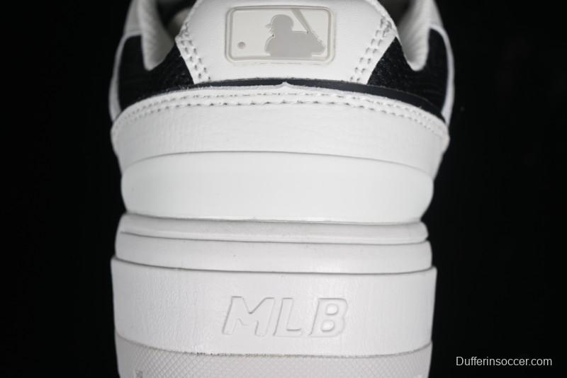 New York Yankees MLB Chunky Liner Wide Platform Sneakers with 6cm Height Increase - 3ASXCLW4N50BKS