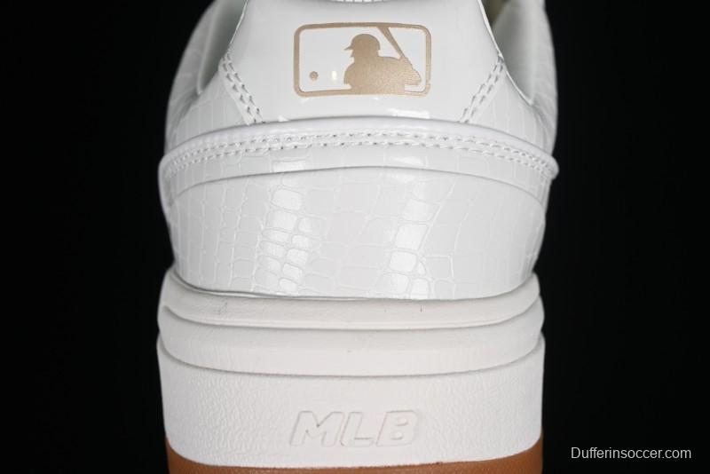 MLB Chunky Liner Metal Senior Series Lightweight Platform Casual Sneakers with 6cm Height Increase - 3ASXCLX4N50WHS