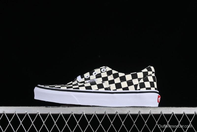 Vans Authentic Golden Coast Classic Checkerboard Slip-On Canvas Shoes - VN0A4BV4R6R