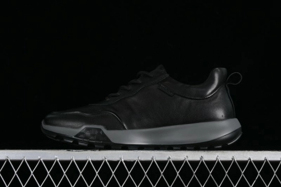 Ecco Pure Color Block Slip-Resistant耐磨耐磨运动鞋 41522801001