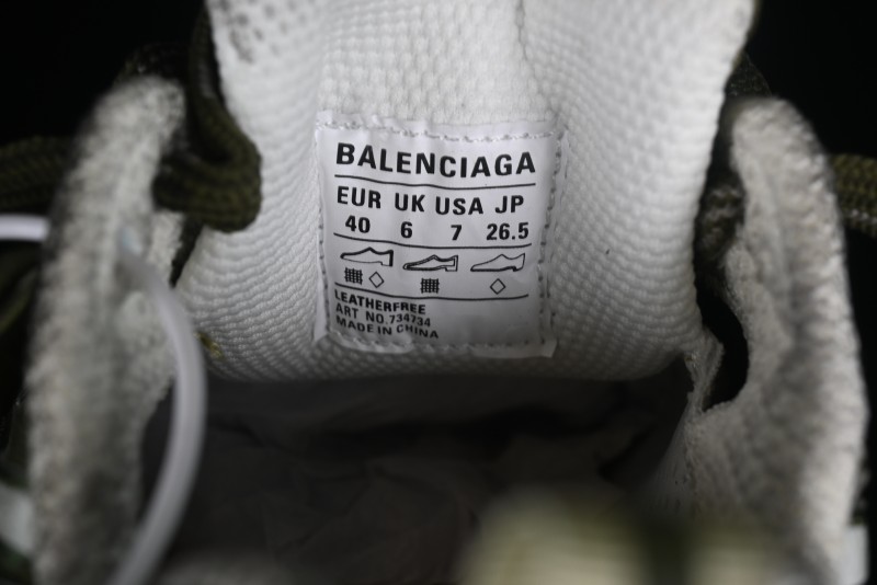 Balenciaga Phantom Sneaker 10th Generation Trend Running Shoes with Transparent Heel Strap - W3XL67019