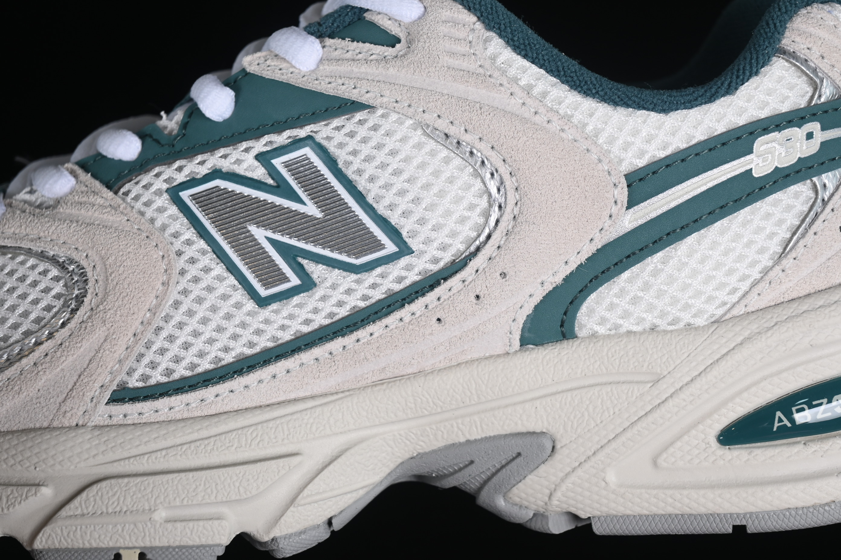 New Balance 530 Series Leather Distressed Retro Casual Running Shoes - MR530QA