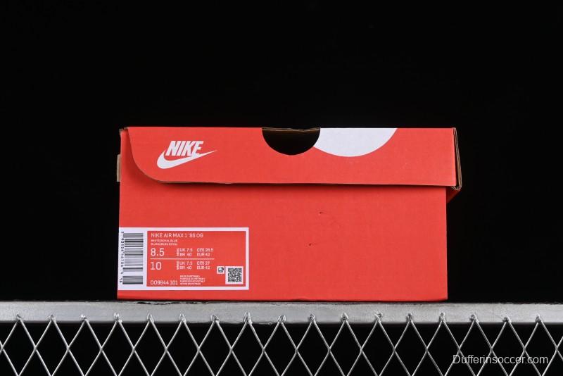 Nike Air Max 1 Retro Running Shoes with Half-Sole Air Cushion - DO9844-101