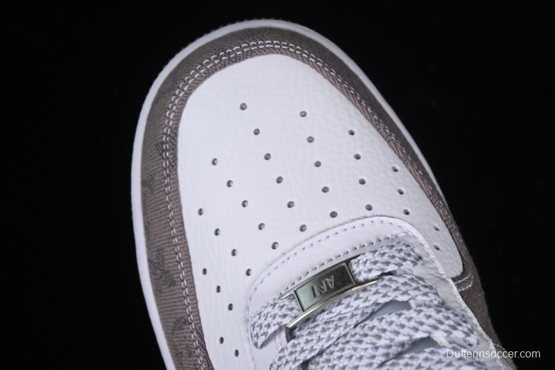 Nike Air Force 1 '07 Low Custom Casual Sneakers with Full-Length Air Cushion - CW2288-111