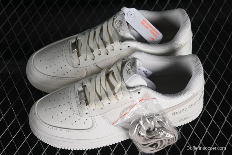 Nike Vlone x Air Force 1 '07 Low Casual Sneakers in Apricot - AA5360-009