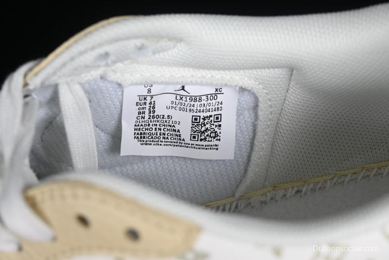 Nike Air Jordan 1 Low OG SP Travis Scott x Fragment Design Collaboration Sneakers - LX1988-300