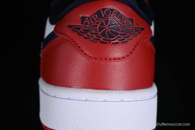 Nike Air Jordan 1 Low Golf Shoes Black Toe - DD9315-113