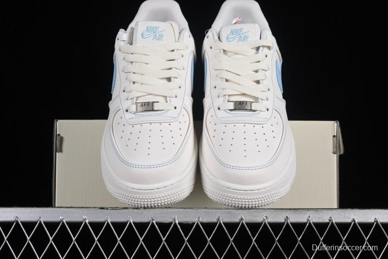 Nike Vlone x Air Force 1 '07 Low Light Bone Casual Sneakers - AA5360-008