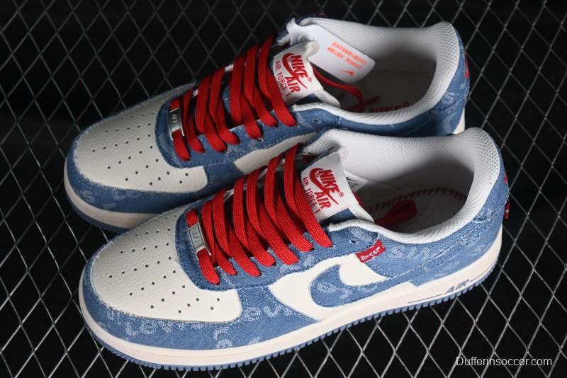 Nike Air Force 1 '07 Low Custom Casual Sneakers - CW2288-111