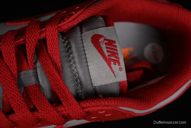 Nike SB Dunk Low Grey Red Colorway Low-Top Casual Skateboarding Shoes - CW1590-0002