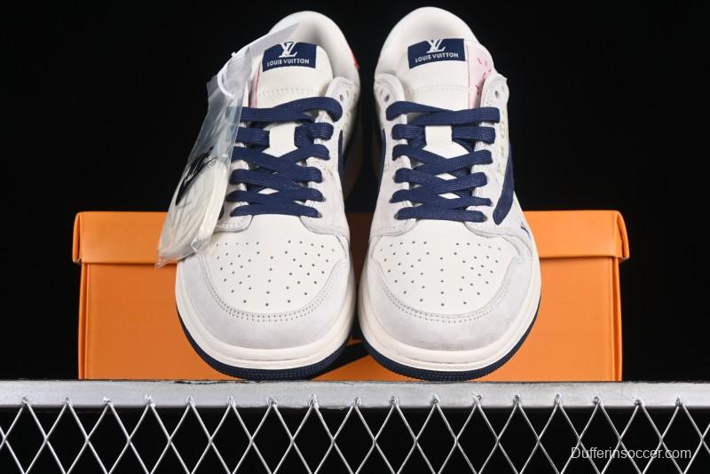 Nike Air Jordan 1 Low OG SP Travis Scott x Fragment Design Collaboration Sneakers - YQ2088-668