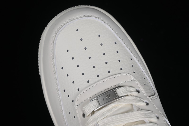 Supreme x Nike Air Force 1'07 Low Off-White Casual Skate Shoes with Zoom Air Cushion - HD1968-007