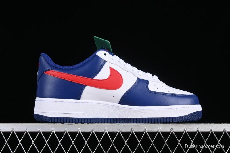 Nike Air Force 1 '07 Low White Blue Red Casual Shoes - CZ9164-100