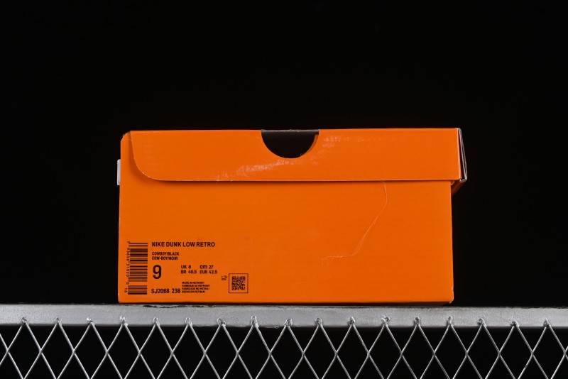 Nike SB Dunk Low LV Collaboration - Black Denim Print Anniversary High-End Custom Low-Top Casual Skate Shoes - SJ2068-238