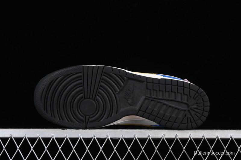 Nike SB Dunk Low Power Rangers Triceratops Colorway Low-Top Casual Skateboarding Shoes - ZZ1998-007