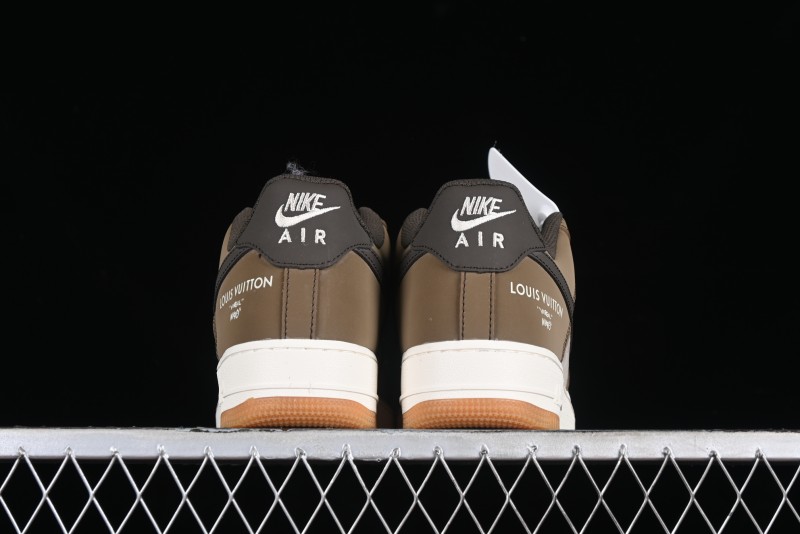Nike Air Force 1 '07 Low LV Collaboration - Light Brown Casual Sneakers - BA8806-224